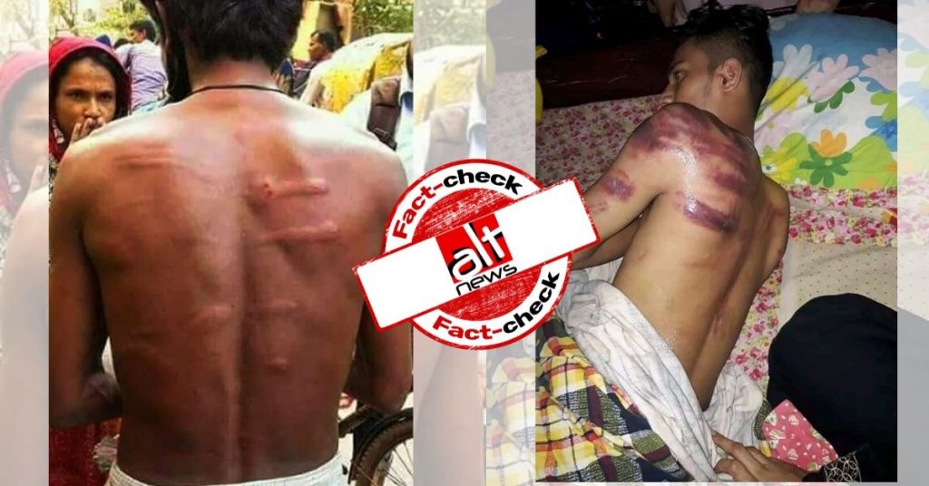 Old, unrelated images shared as migrant workers beaten during coronavirus lockdown