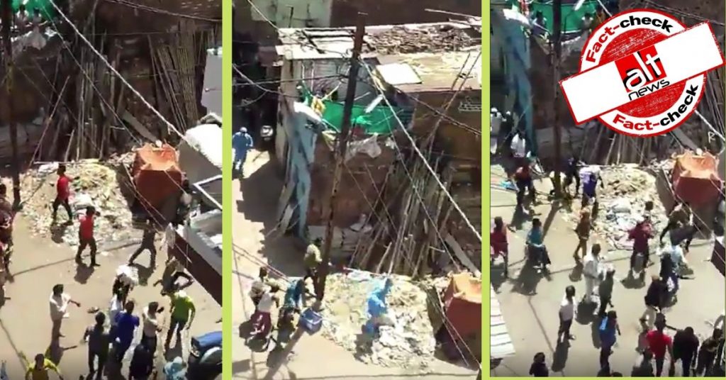 Video verification: Locals in Indore’s Tatpatti Bakhal area pelt stones at health workers