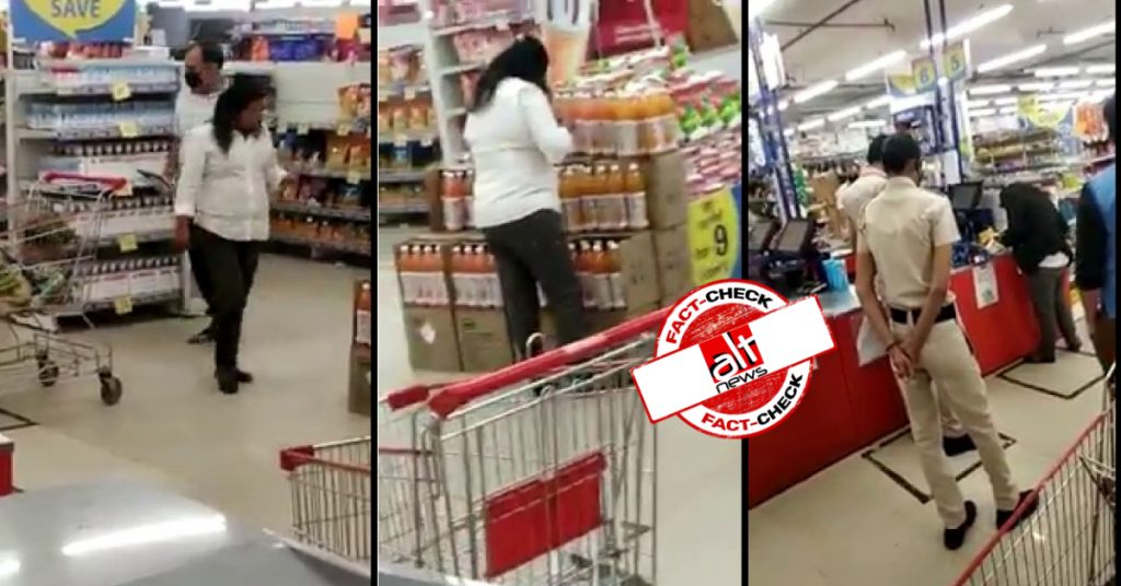 Video of mentally unstable woman viral with false claim of attempting to spread coronavirus