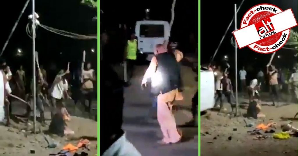 Palghar lynching incident falsely communalised on social media