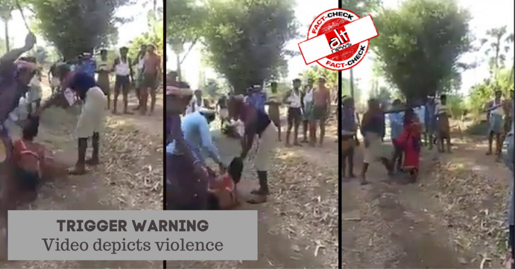 Video from Gujarat shared as upper caste men in UP assault Dalit woman for drawing water from well