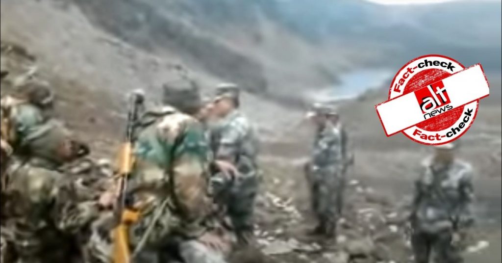 Video traced back to 2014 shared as recent clash between Indian and Chinese soldiers