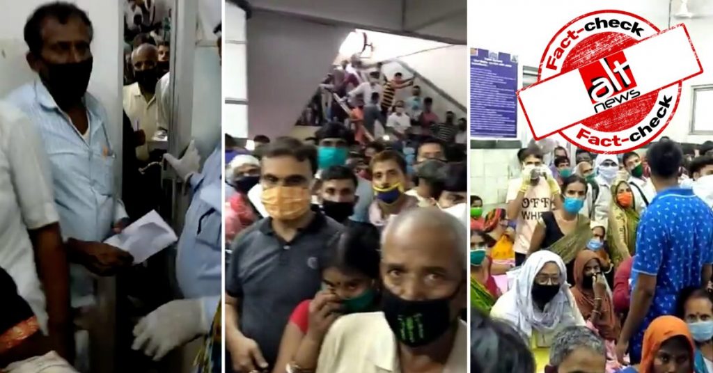 Video of patients crowding cancer hospital in Patna shared with false claims