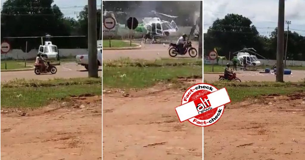 Video of truck crashing into helicopter in Brazil viral as Amritsar