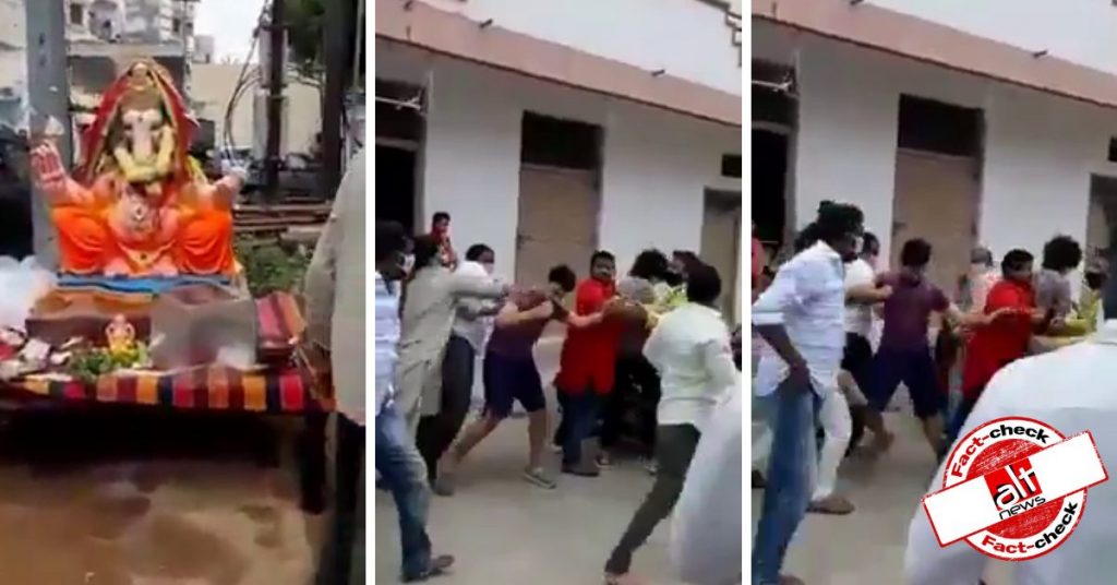 Video of personal dispute in Hyderabad shared with false communal angle