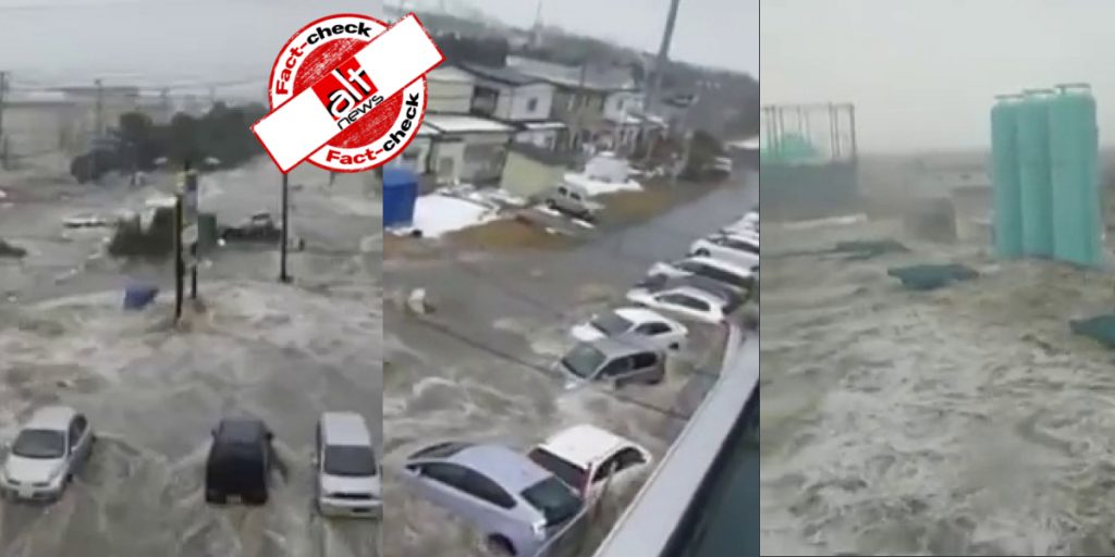 Video of 2011 Japan tsunami shared as ‘God punishing China for coronavirus’