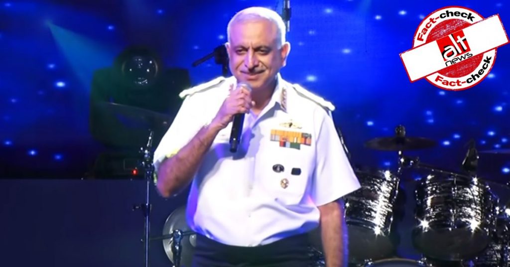 Air India crash: Old video of retired naval officer falsely viral as late Captain Deepak Sathe singing