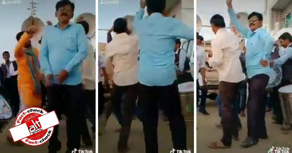 Old video of Maharashtra cop viral as Shiv Sena MP Sanjay Raut dancing