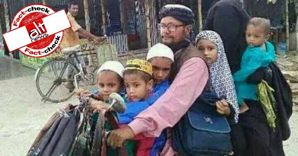 Old image from Bangladesh shared with demands of population control law in India