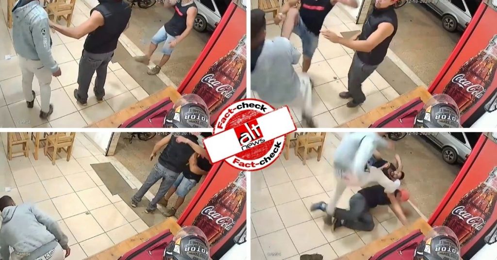 Video from Brazil viral as Muslim man hits in self-defence when attacked in France