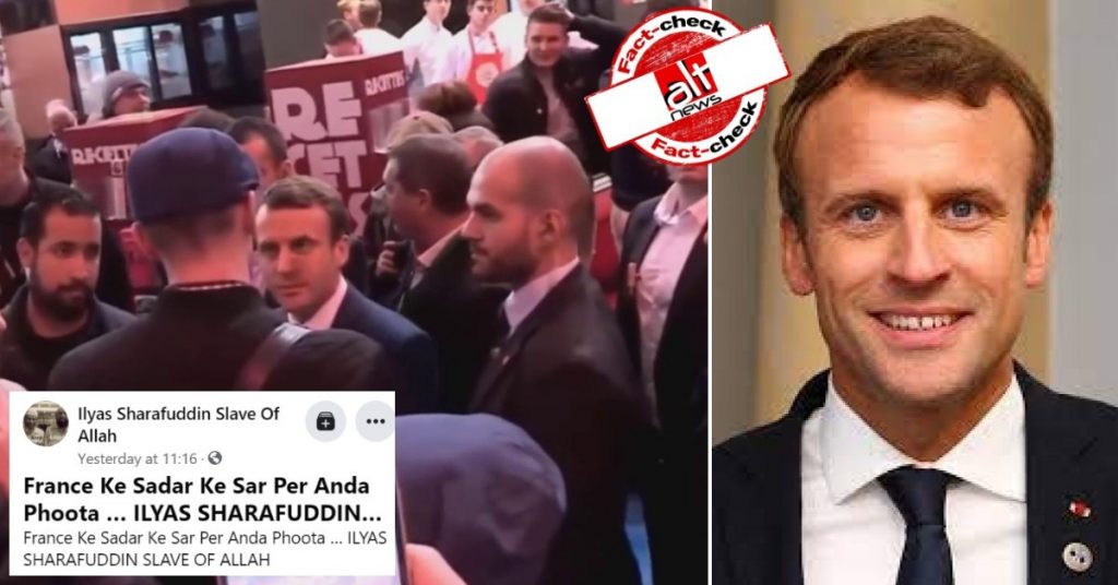 Old video of French Pres Macron egged viral amid remarks on Islam after teacher’s killing