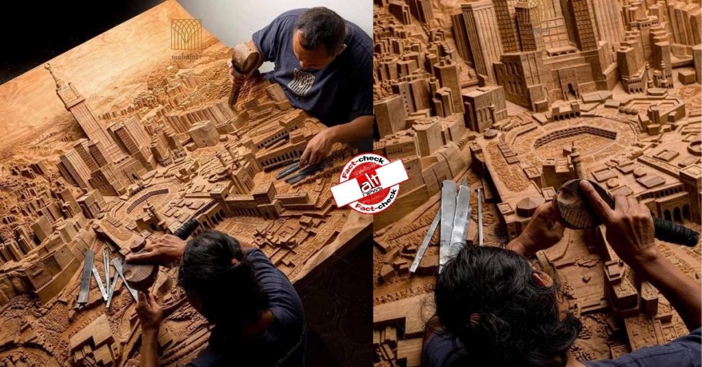 Woodwork by Singaporean company shared as design by UP’s Saharanpur artist