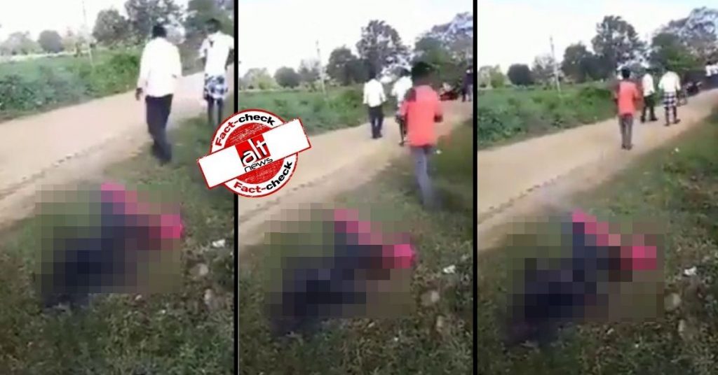 Video of woman’s charred dead body found in Karnataka falsely viral as UP and Bihar