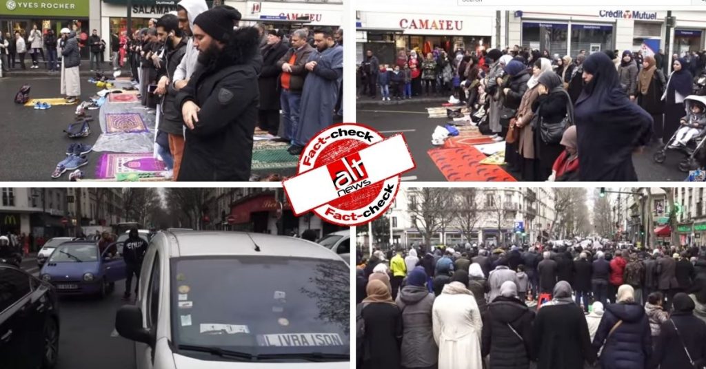 Video of street prayers: Neither from London nor linked to French teacher’s beheading