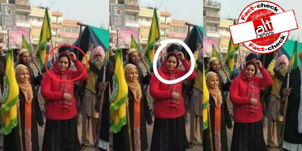 Old photo from anti-CAA protest shared as ‘Hathras Bhabhi’ at farmers’ protest
