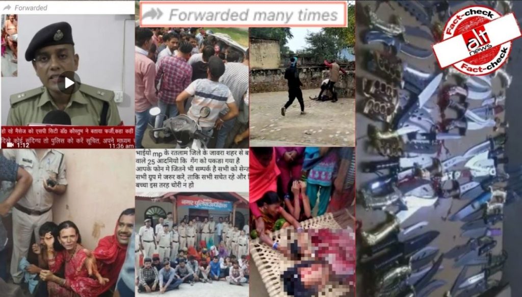Unrelated photos, videos revived with false child-kidnapping rumours