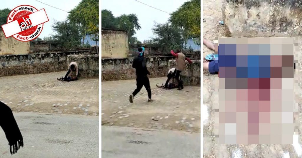 Video of minor’s murder in Rajasthan shared with false child-kidnapping rumours