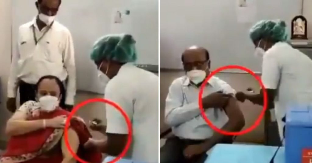 Tumkur medical officials refute online claims that they ‘pretended’ to take COVID vaccine