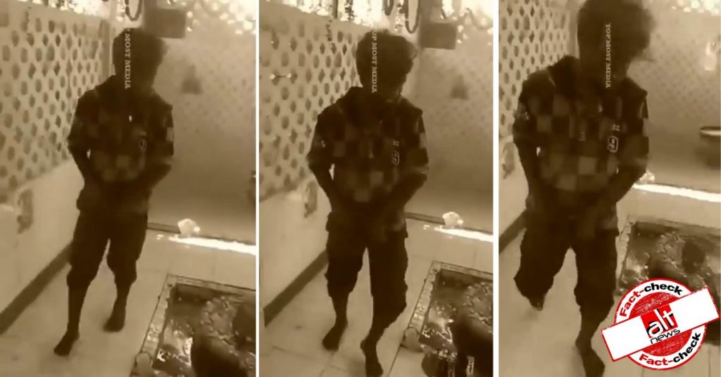 Old video of boy urinating inside temple revived with false anti-Muslim spin