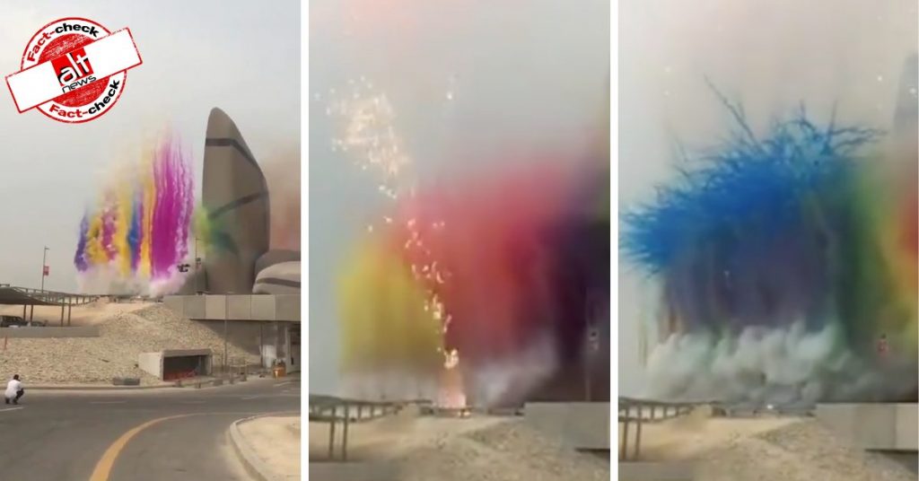 Video of colourful fireworks is from Saudi Arabia, not Delhi on Diwali