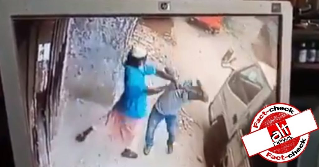 CCTV video from Sri Lanka falsely viral as Muslim man attacks Hindu in India