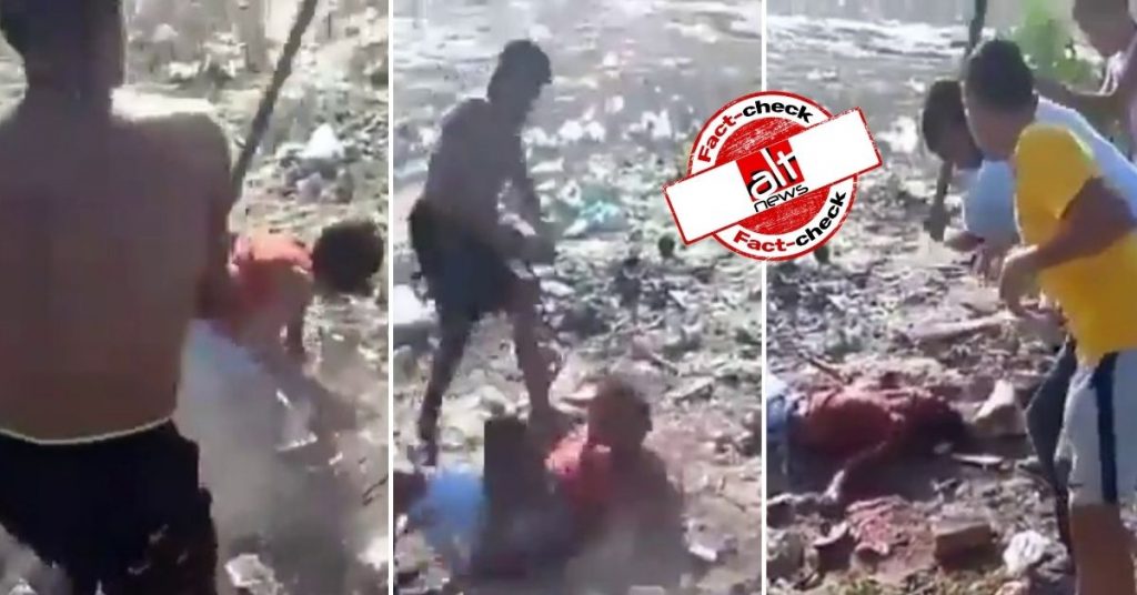Video from Brazil shared as BJP worker Uttam Ghosh lynched by TMC goons in West Bengal