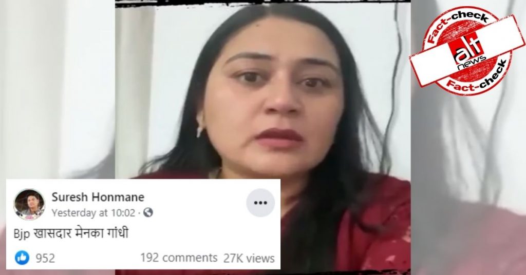 Video of Congress leader lashing out at PM Modi over COVID viral as Maneka Gandhi