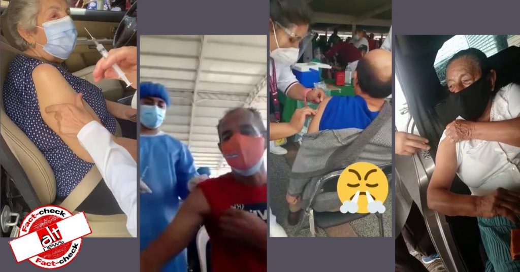Videos of health workers ‘pretending’ to inject COVID vaccine are NOT from India