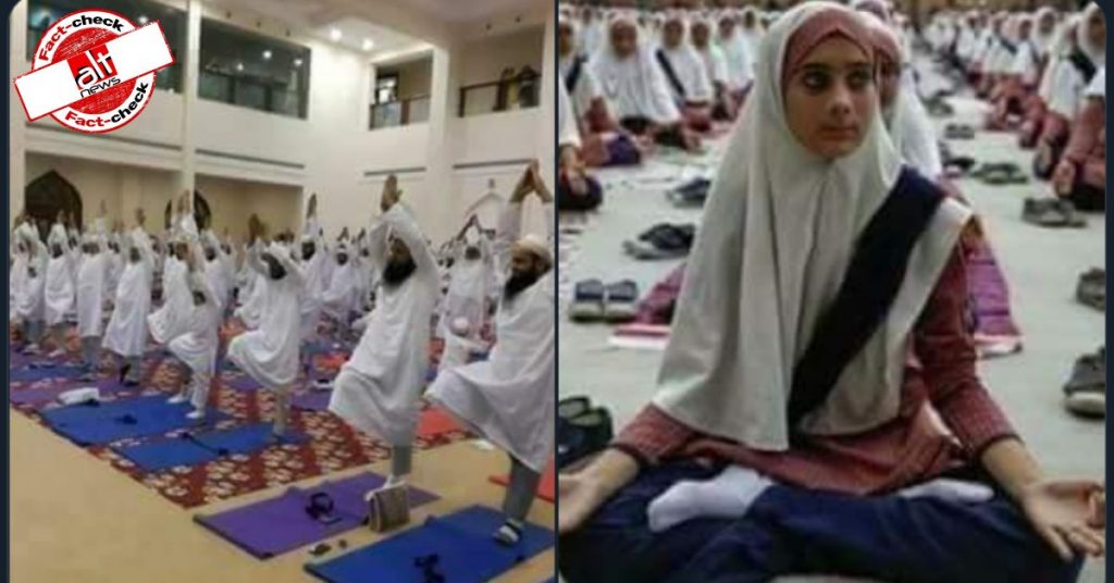 Photo from India and UAE shared as 2021 Yoga Day celebration in Saudi Arabia