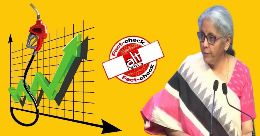 Are UPA-era oil bonds the reason for high fuel prices, as claimed by Finance Minister?