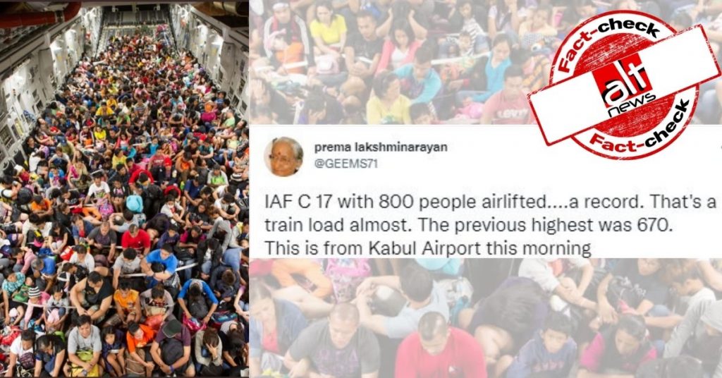 Photo from 2013 viral as Modi govt rescues 800 Indians by IAF C-17 aircraft
