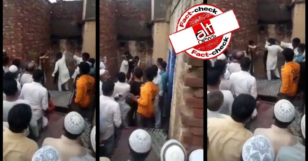 Video of violence in family dispute shared with false communal spin