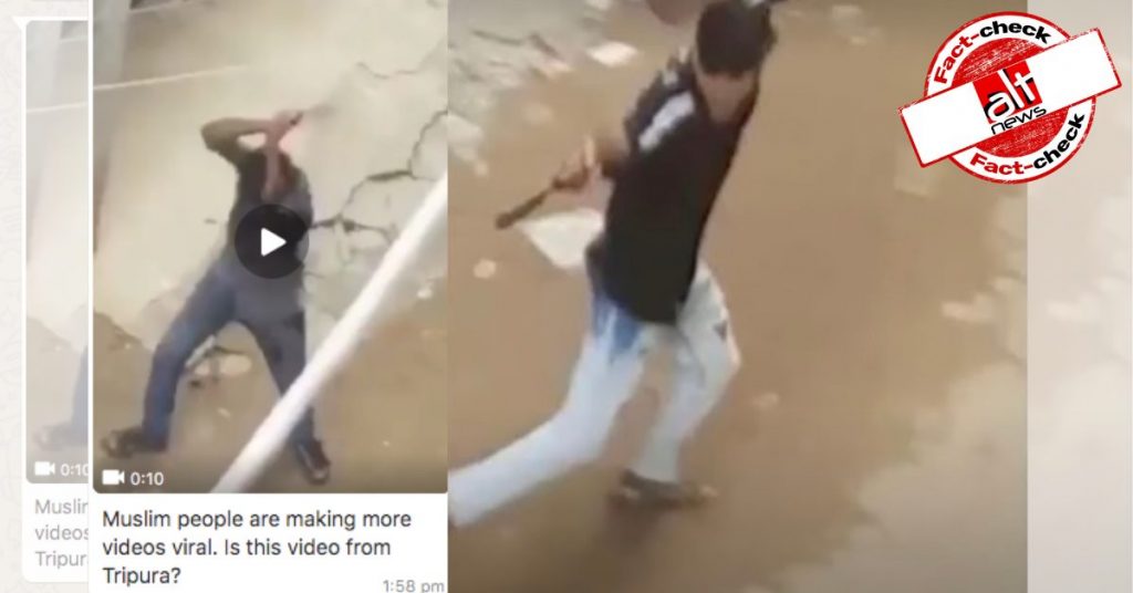 Video from Bangladesh shot in May shared as man hacked to death in Tripura
