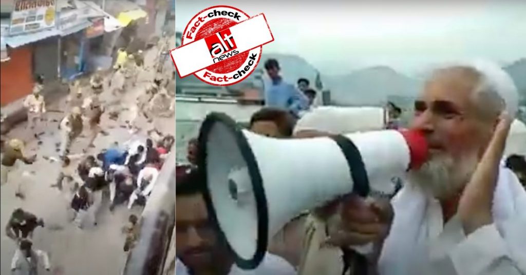 Old, unrelated videos falsely shared as recent violence in Kashmir