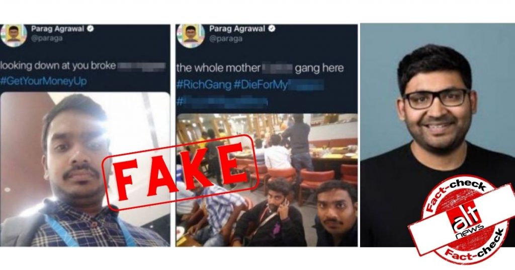 Fake tweets with offensive, racist language viral in Twitter CEO Parag Agrawal’s name