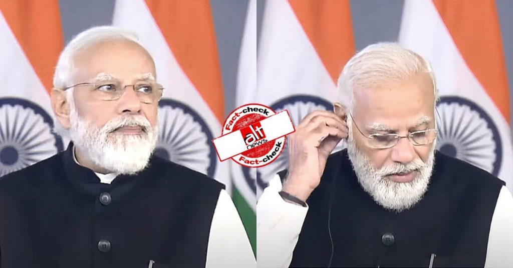 Teleprompter snafu? No, PM’s speech interrupted because of a technical glitch