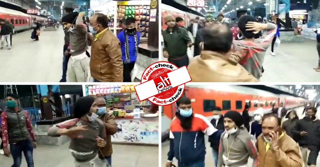 Bajrang Dal members apprehend two adults traveling in a train, falsely claim ‘love jihad’