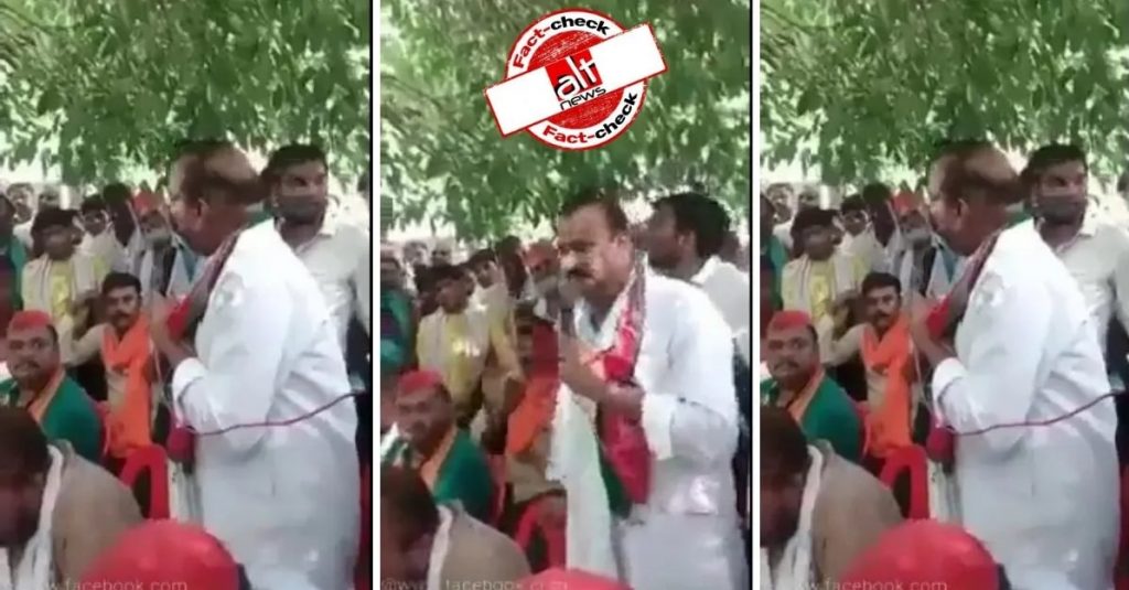 SP candidate’s video doctored to portray speech against Brahmins, Thakurs