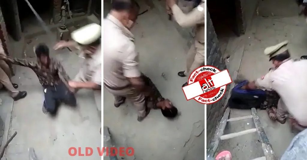 UP youth beaten for raising pro-Pak slogans and attacking cow? Old video, false claims