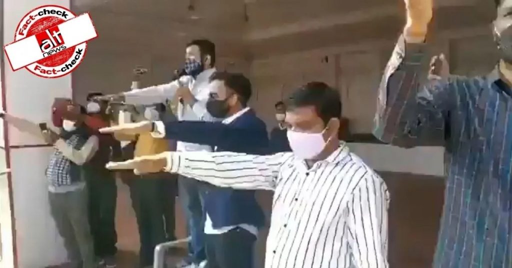 Video of people pledging to not vote for Congress is old, and unrelated to Karauli violence