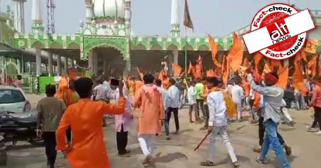 Chhattisgarh dargah wasn’t attacked by Hindu groups, video viral with false claim