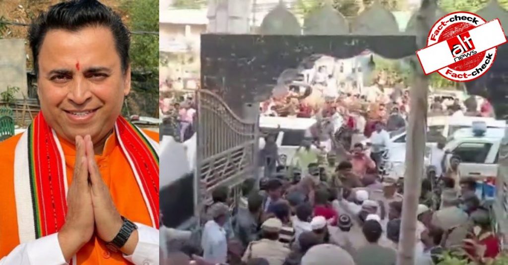 Police, eyewitnesses refute stones were pelted from mosque during Shobha Yatra in Nellore