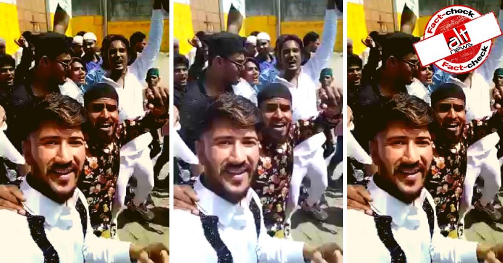 Pro-Pakistan slogans were NOT raised in Rajasthan’s Jhalawar during Eid