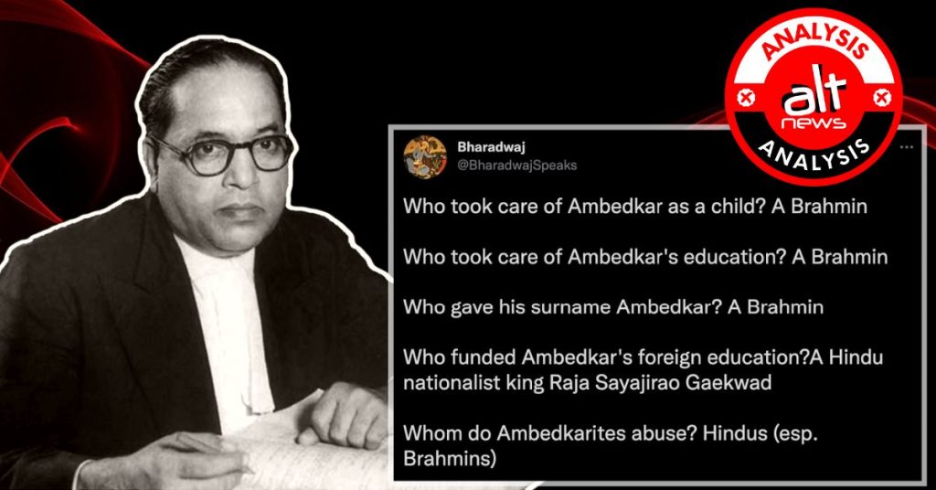 Fact-check: Did Brahmins play a role in key events of Dr Ambedkar’s life?