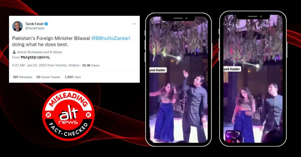 No, man dancing to ‘Pathaan’ song in viral video is not Pak FM Bilawal Bhutto