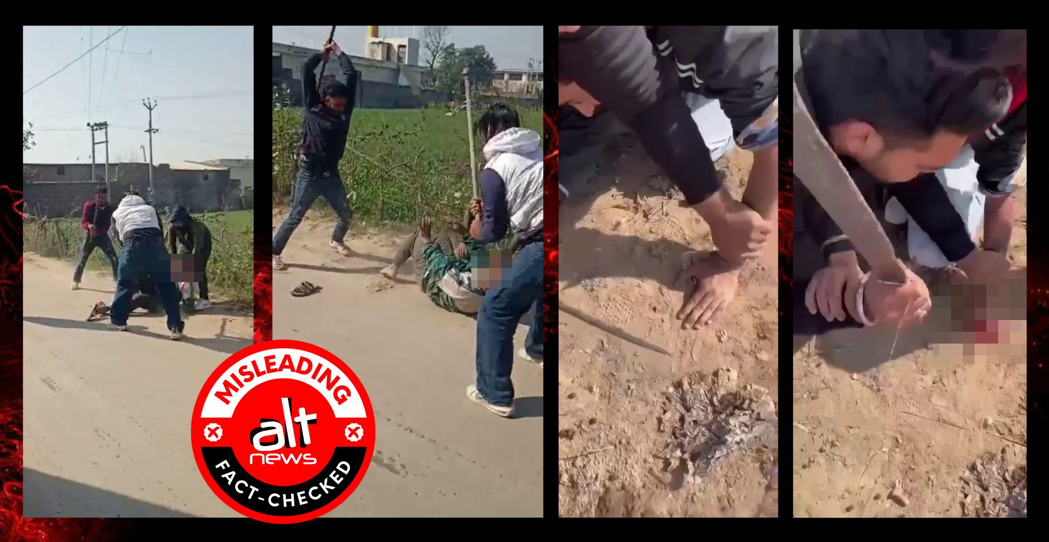 Videos of violence falsely viral as Bajrang Dal members attacking people on Sonipat-Panipat Highway – Alt News