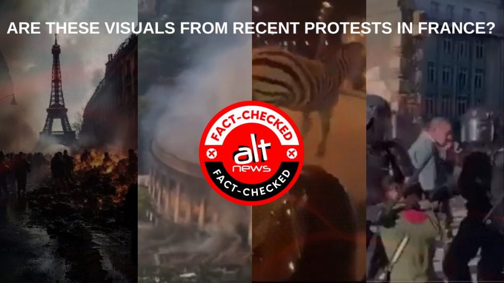 France riots: Unrelated & old photos, AI-images flood social, mainstream media