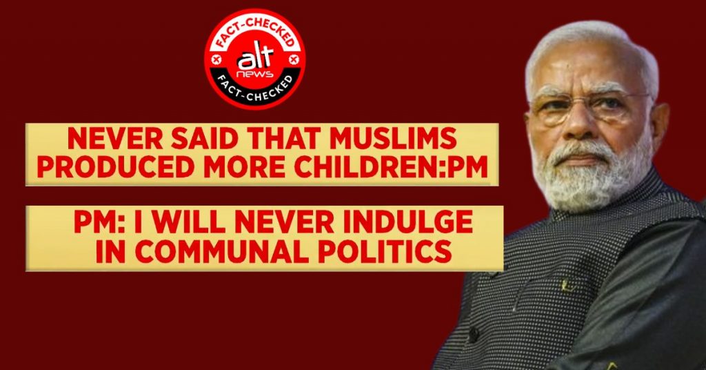 Did Modi target Muslims? Fact-checking PM’s remarks in News 18 interview