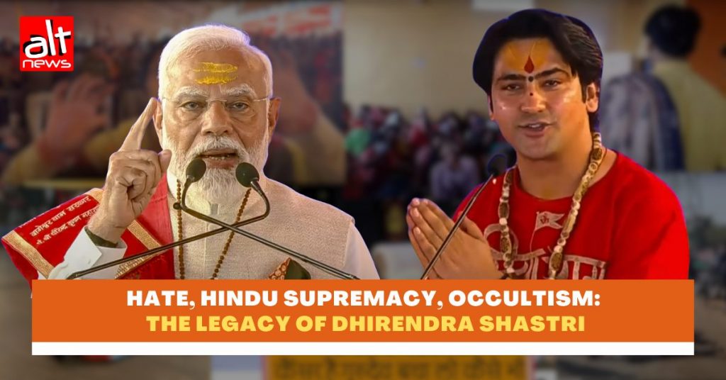 Hate, Hindu supremacy, occultism: The legacy of Dhirendra Shastri, Modi’s ‘younger brother’ from Bageshwar Dham