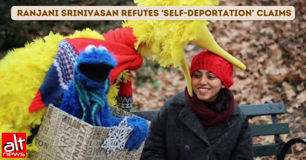 Ex-Columbia scholar Ranjani Srinivasan refutes US’ ‘self-deportation’ claim; uni head resigns amid Trump crackdown